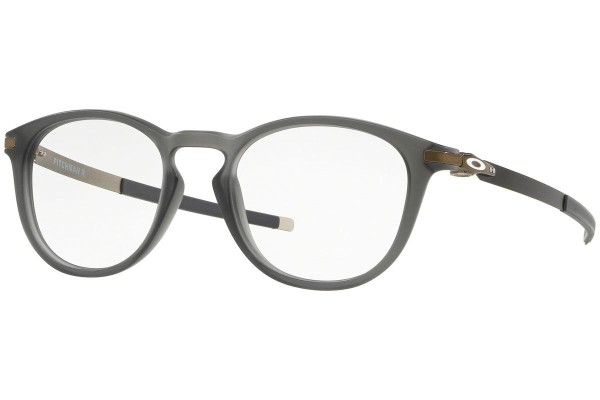Okulary korekcyjne Oakley Pitchman R OX8105-07 Okrągłe Szare