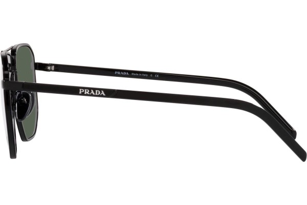 Okulary przeciwsłoneczne Prada PR59YS 1AB728 Kwadratowe Czarne