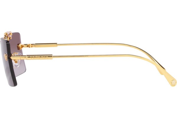 Okulary przeciwsłoneczne Versace VE2245 10028H Prostokątne Złote