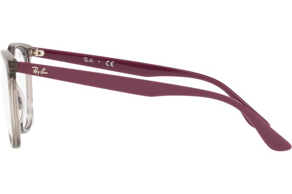 Okulary korekcyjne Ray-Ban RX4378V 8083 Kwadratowe Szare