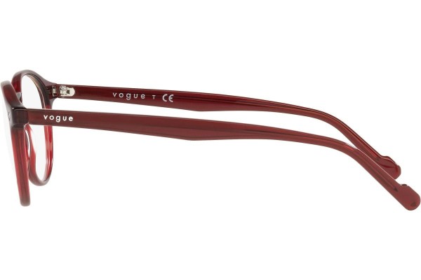 Okulary korekcyjne Vogue VO5326 2924 Okrągłe Czerwone