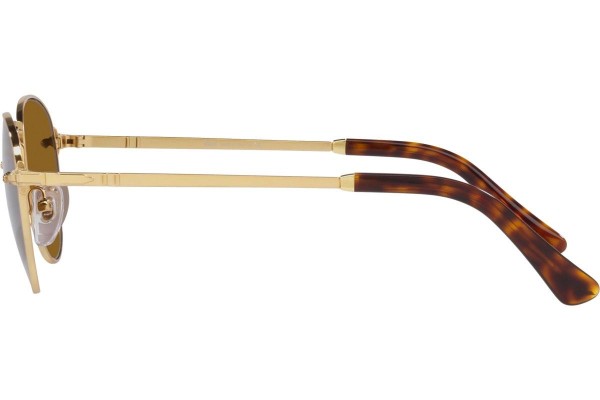 Okulary przeciwsłoneczne Persol PO2491S 114233 Okrągłe Złote