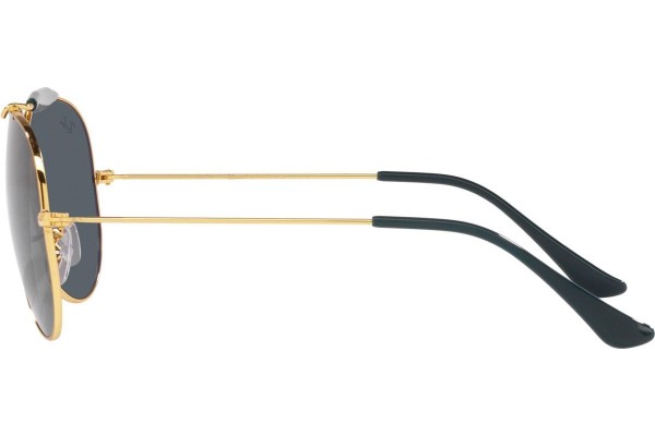 Okulary przeciwsłoneczne Ray-Ban Shooter RB3138 9241R5 Pilotki (Aviator) Złote