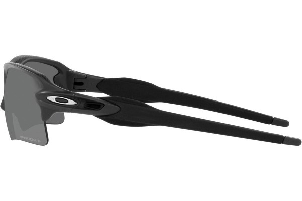 Okulary przeciwsłoneczne Oakley Flak 2.0 XL High Resolution Collection OO9188-H3 Polarized Prostokątne Szare