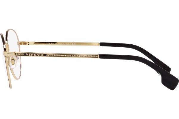 Okulary korekcyjne Versace VE1279 1436 Okrągłe Złote