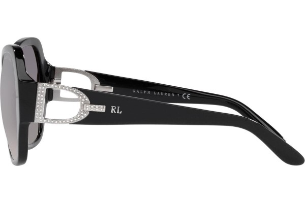 Okulary przeciwsłoneczne Ralph Lauren RL8202B 5001V6 Kocie oczy Czarne