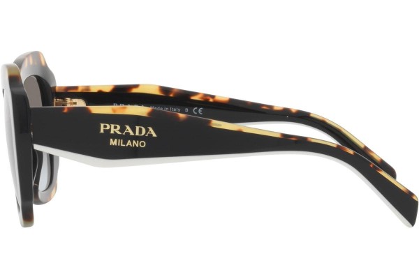 Ochelari de soare Prada PR16YS 01M0A7 Pătrați Negri