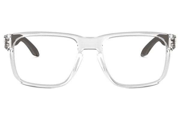 Okulary korekcyjne Oakley Holbrook RX OX8156-03 Kwadratowe Przezroczyste