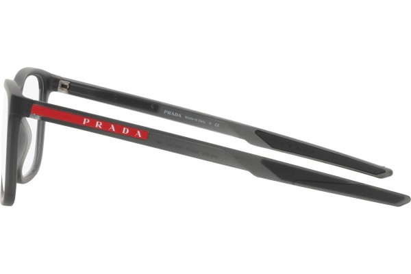 Okulary korekcyjne Prada Linea Rossa PS07OV 13C1O1 Prostokątne Szare