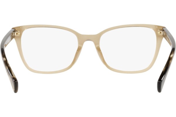 Okulary korekcyjne Ralph by Ralph Lauren RA7137U 6010 Kwadratowe Beżowe