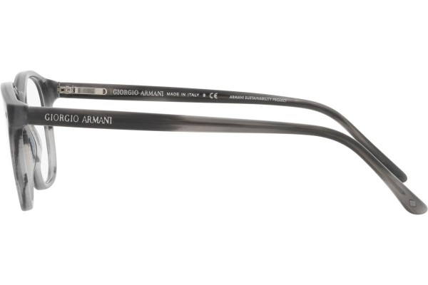 Okulary korekcyjne Giorgio Armani AR7074 5877 Kwadratowe Szare