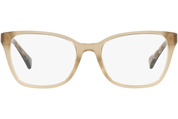 Okulary korekcyjne Ralph by Ralph Lauren RA7137U 6010 Kwadratowe Beżowe