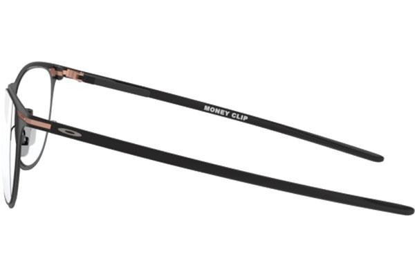 Okulary korekcyjne Oakley Money Clip OX5145-01 Kwadratowe Czarne