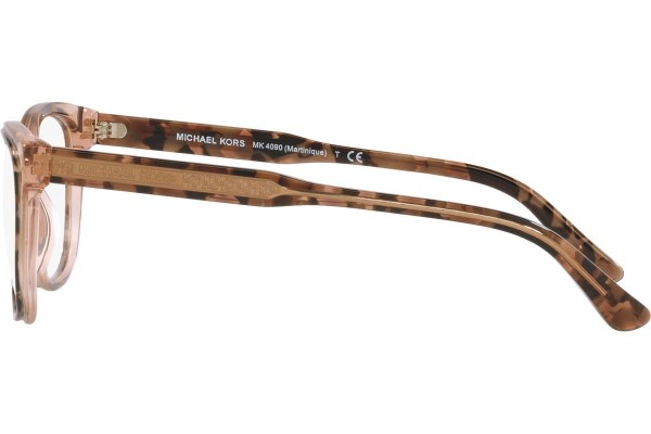 Okulary korekcyjne Michael Kors Martinique MK4090 3251 Prostokątne Beżowe