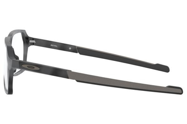 Okulary korekcyjne Oakley Bevel OX8161 816103 Prostokątne Czarne