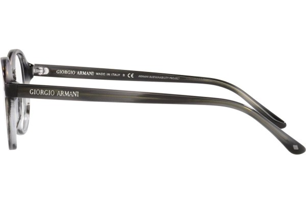 Okulary korekcyjne Giorgio Armani AR7004 5877 Okrągłe Szare