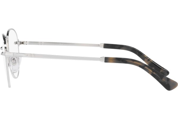 Okulary korekcyjne Persol PO2491V 1122 Okrągłe Srebrne