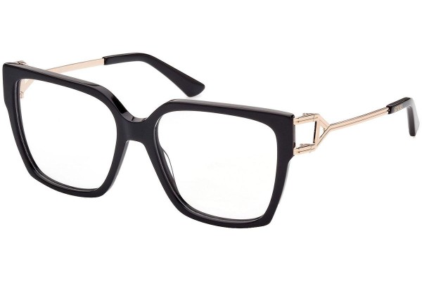 Okulary korekcyjne Guess GU2910 001 Kwadratowe Czarne