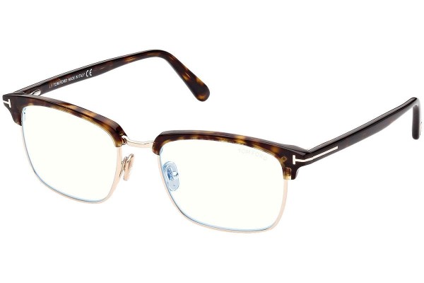 Okulary korekcyjne Tom Ford FT5801-B 052 Browline Havana