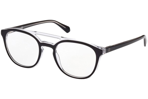 Okulary korekcyjne Guess GU50064 005 Okrągłe Czarne