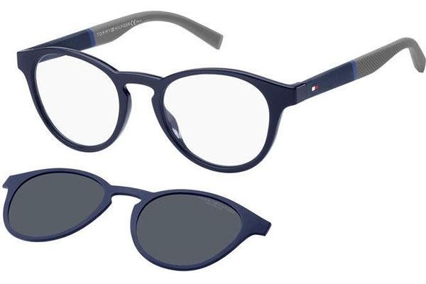 Glasses Tommy Hilfiger TH1902/CS PJP/C3 Polarized Okrągłe Niebieskie