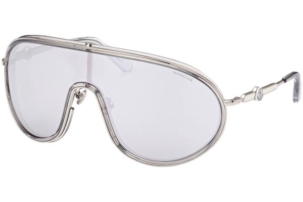 Okulary przeciwsłoneczne Moncler ML0222 20C Pojedyncze | Shield Przezroczyste