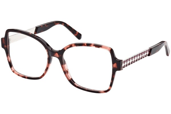 Okulary korekcyjne Swarovski SK5448 055 Kocie oczy Havana