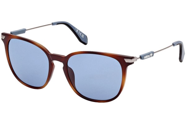 Ochelari de soare Adidas Originals OR0074 53V Rotunzi Havana