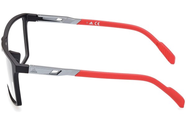 Okulary korekcyjne Adidas Sport SP5018 005 Okrągłe Czarne