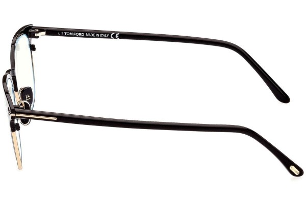 Okulary korekcyjne Tom Ford FT5799-B 005 Browline Czarne