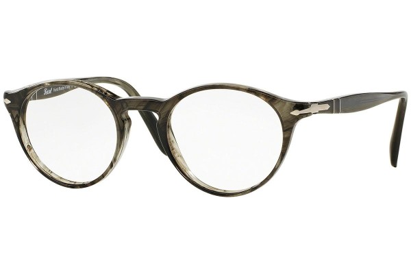 Okulary korekcyjne Persol PO3092V 1020 Okrągłe Szare