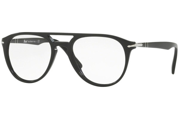 Okulary korekcyjne Persol PO3160V 9014 Kwadratowe Czarne