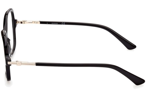 Okulary korekcyjne Guess GU2906 001 Kwadratowe Czarne