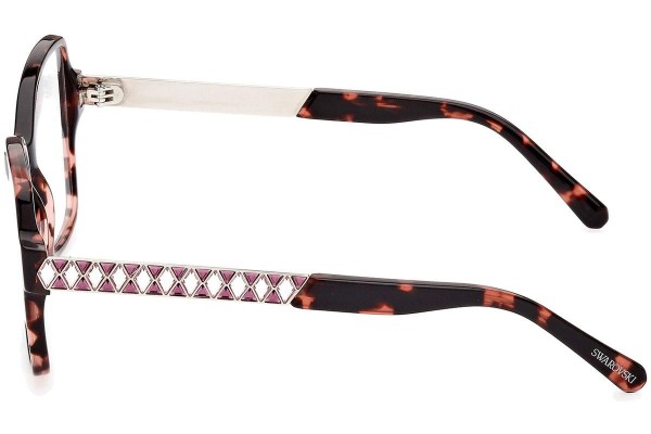 Okulary korekcyjne Swarovski SK5448 055 Kocie oczy Havana