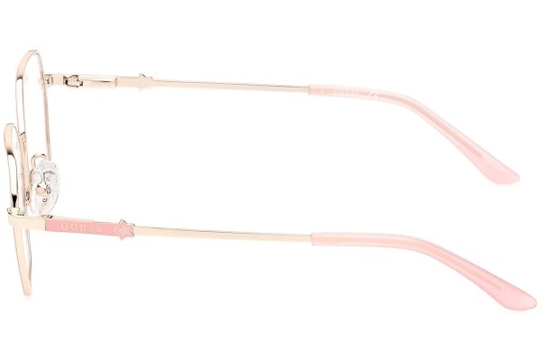 Okulary korekcyjne Guess GU9223 072 Kwadratowe Złote