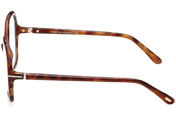 Okulary korekcyjne Tom Ford FT5814-B 053 Kwadratowe Havana