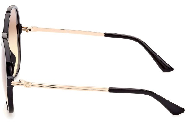 Okulary przeciwsłoneczne Guess GU7844 01F Okrągłe Czarne
