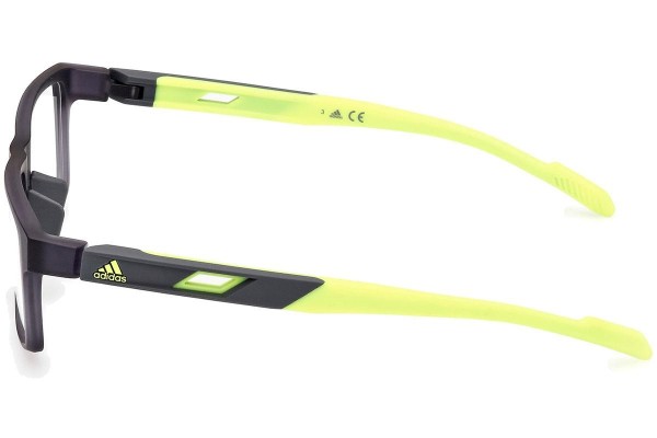 Okulary korekcyjne Adidas Sport SP5028 020 Prostokątne Szare
