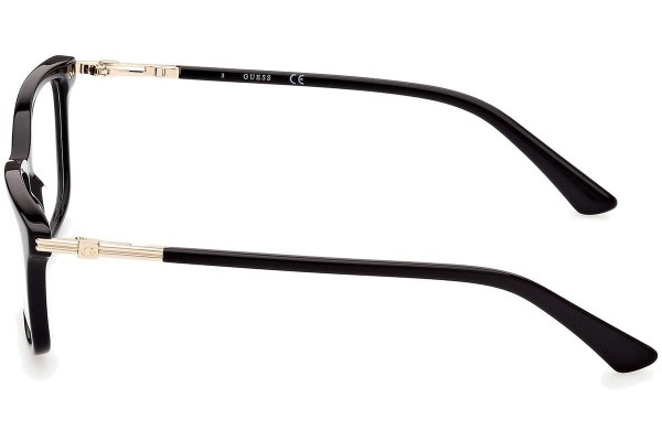 Okulary korekcyjne Guess GU2907 001 Prostokątne Czarne