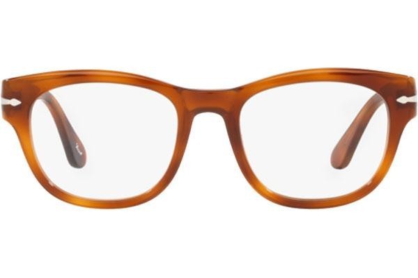 Glasses Persol PO3270V 96 Prostokątne Brązowe