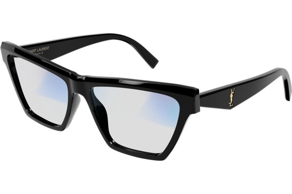 Okulary przeciwsłoneczne Saint Laurent SLM103 004 blue-light [non-prescription] Kwadratowe Czarne