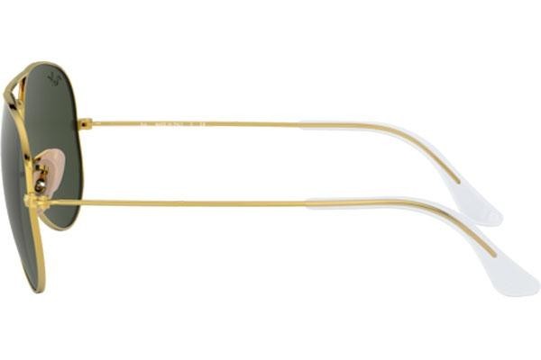 Okulary przeciwsłoneczne Ray-Ban Aviator RB3025 W3400 Pilotki (Aviator) Złote
