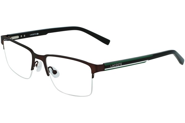 Okulary korekcyjne Lacoste L2279 201 Prostokątne Brązowe