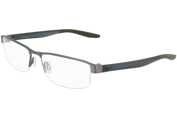 Okulary korekcyjne Nike 8137 075 Prostokątne Szare