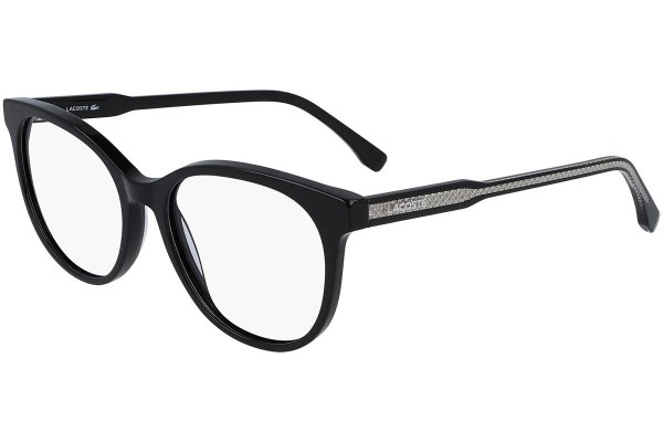 Okulary korekcyjne Lacoste L2869 001 Okrągłe Czarne