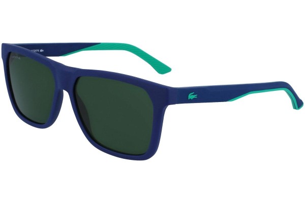 Okulary przeciwsłoneczne Lacoste L972S 401 Kwadratowe Niebieskie