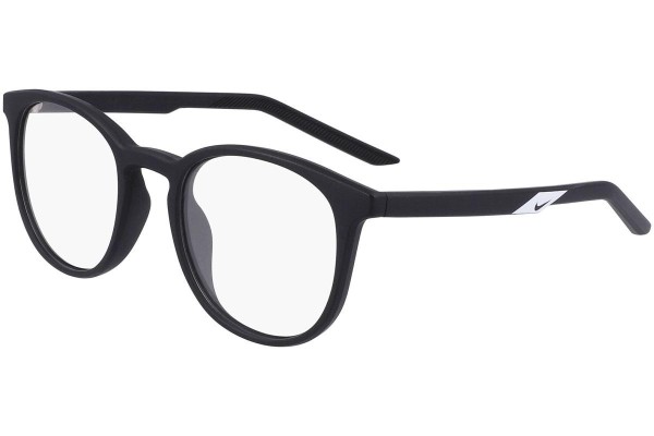Okulary korekcyjne Nike 5545 001 Okrągłe Czarne
