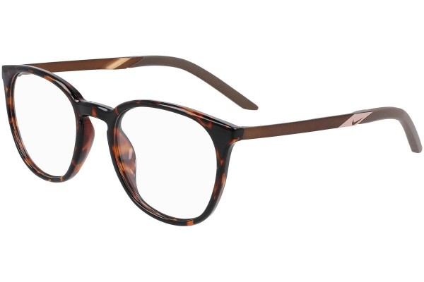 Okulary korekcyjne Nike 7257 239 Okrągłe Havana