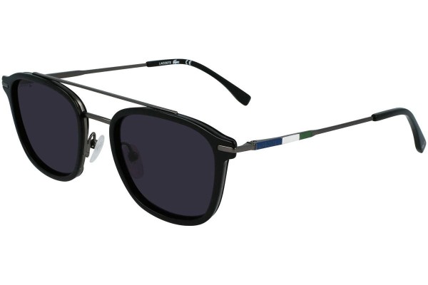Okulary przeciwsłoneczne Lacoste L608SND 021 Kwadratowe Szare