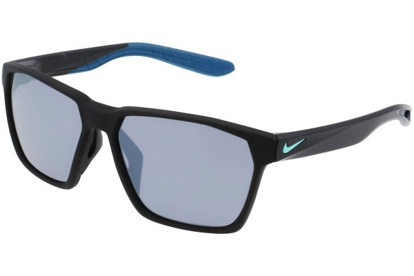 Okulary przeciwsłoneczne Nike Maverick S DJ0790 010 Kwadratowe Czarne